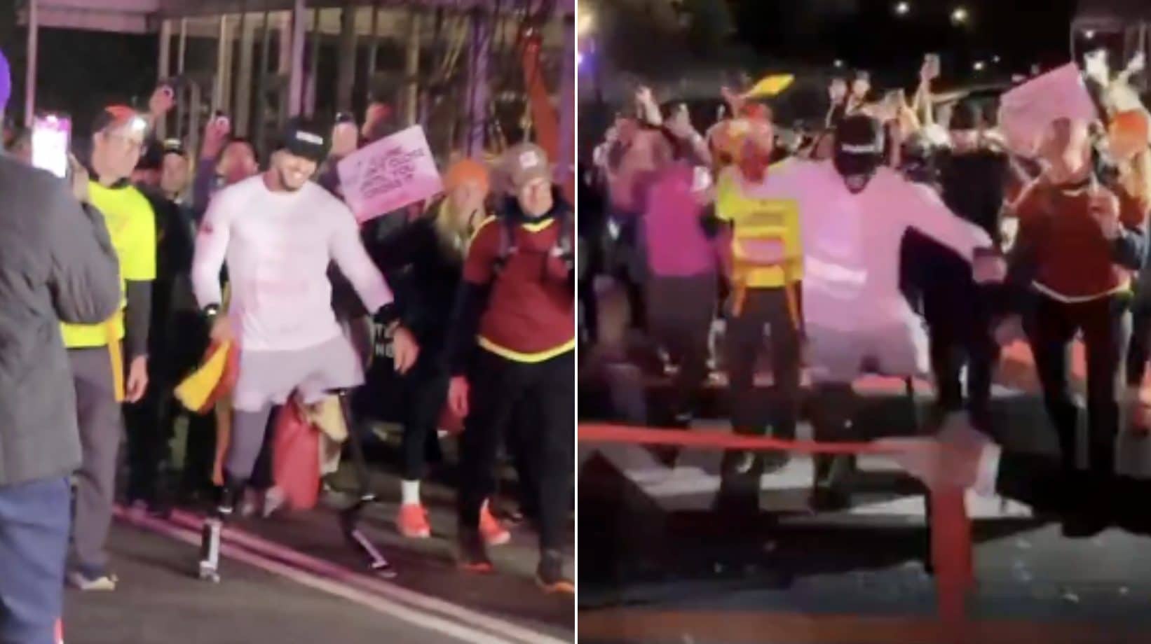 Arriva ultimo alla Maratona di New York ma è una vittoria: aveva perso le gambe nel 2019