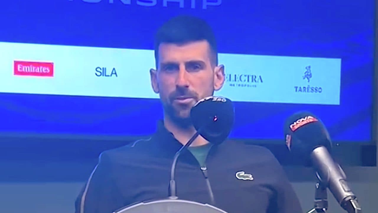 Djokovic stizzito di fronte alla fuga di notizie in Italia: "Non so da dove arrivino certe informazioni"