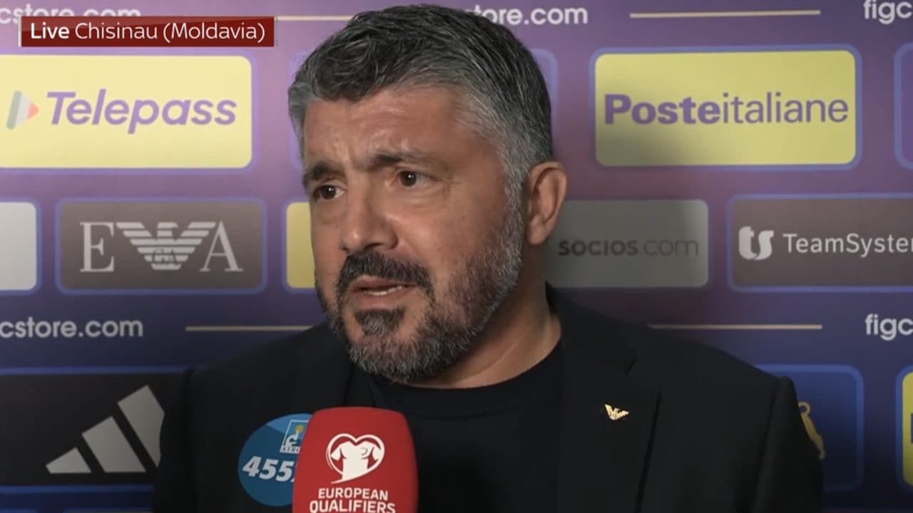 Gattuso annuncia l'attacco dell'Italia contro la Moldavia: la probabile formazione degli Azzurri