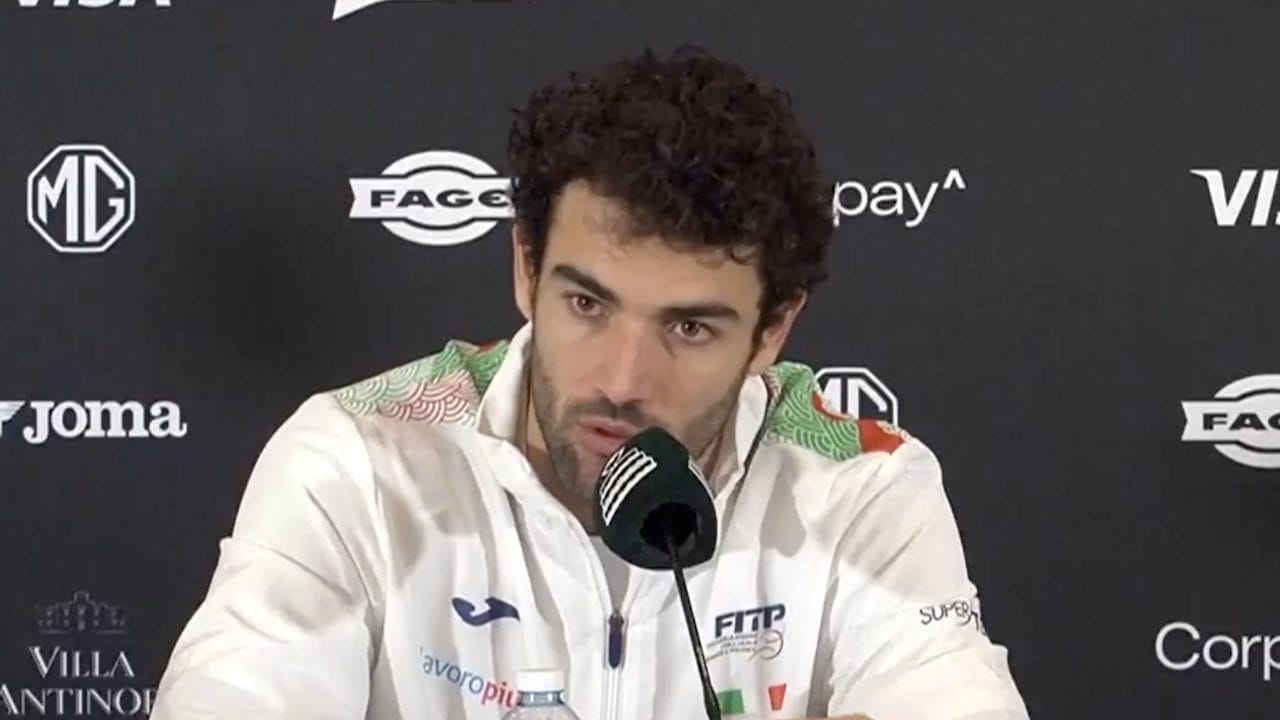 Matteo Berrettini sorpreso dalle voci false prima dell'esordio in Coppa Davis: "Ci sarà una riunione"