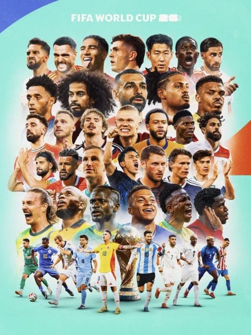 Il poster cancellato dalla Fifa