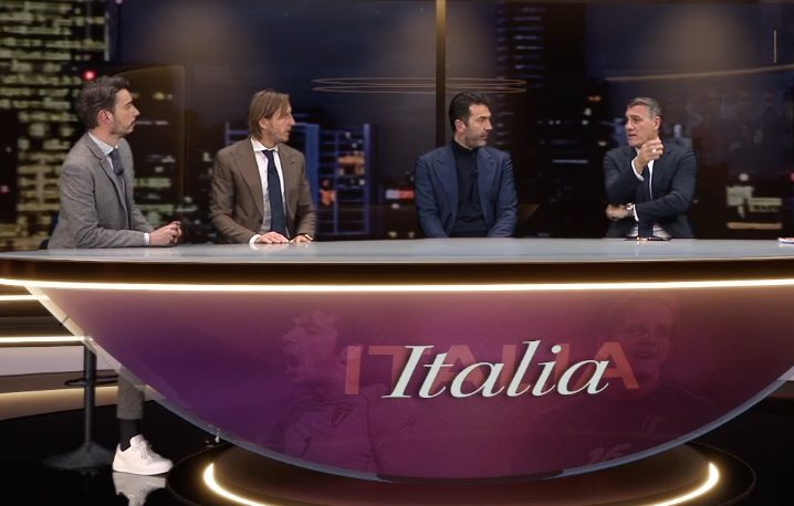 Buffon analizza la situazione dell’Italia nello studio di DAZN