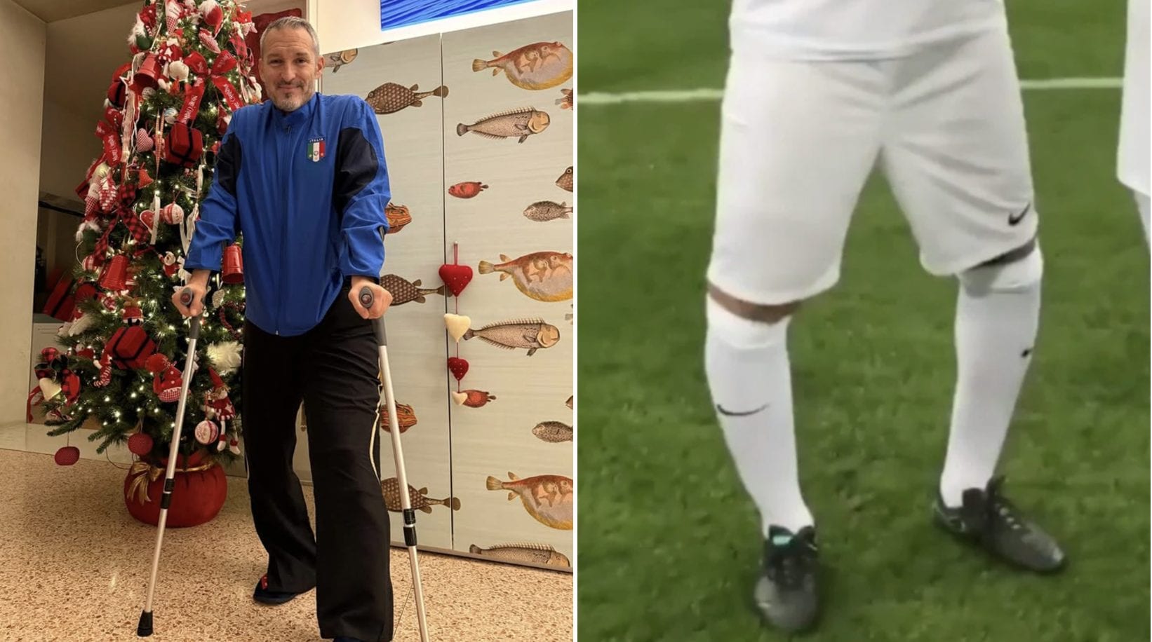 Zambrotta è tornato a casa dopo la delicata operazione alle gambe: "Ora vado piano, ma dritto"