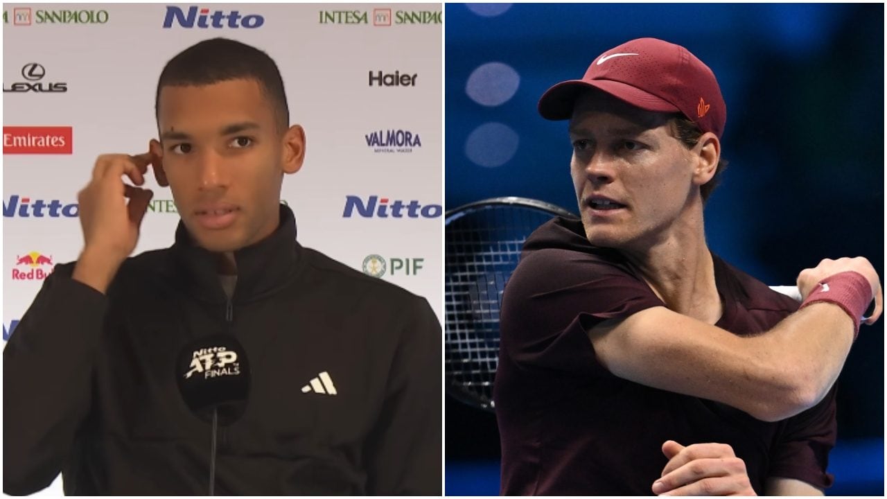 Auger-Aliassime parla di Jannik Sinner come di un alieno: "Mi piacerebbe fare come fa lui"