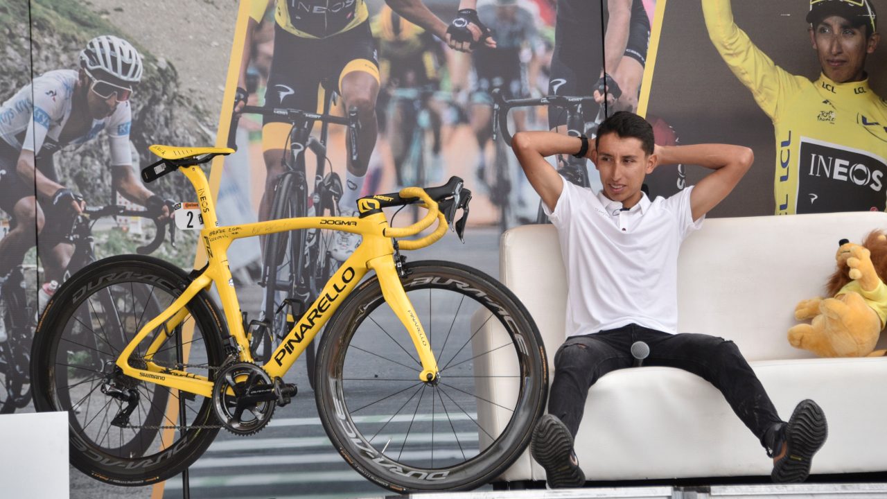Egan Bernal denuncia il furto della bici con cui vinse il Tour 2019: pezzo unico, dal valore enorme