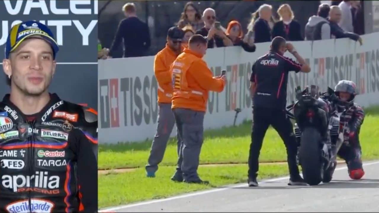 Bezzecchi svela perché ha fatto una proposta di matrimonio alla sua moto: "C'era una scommessa"