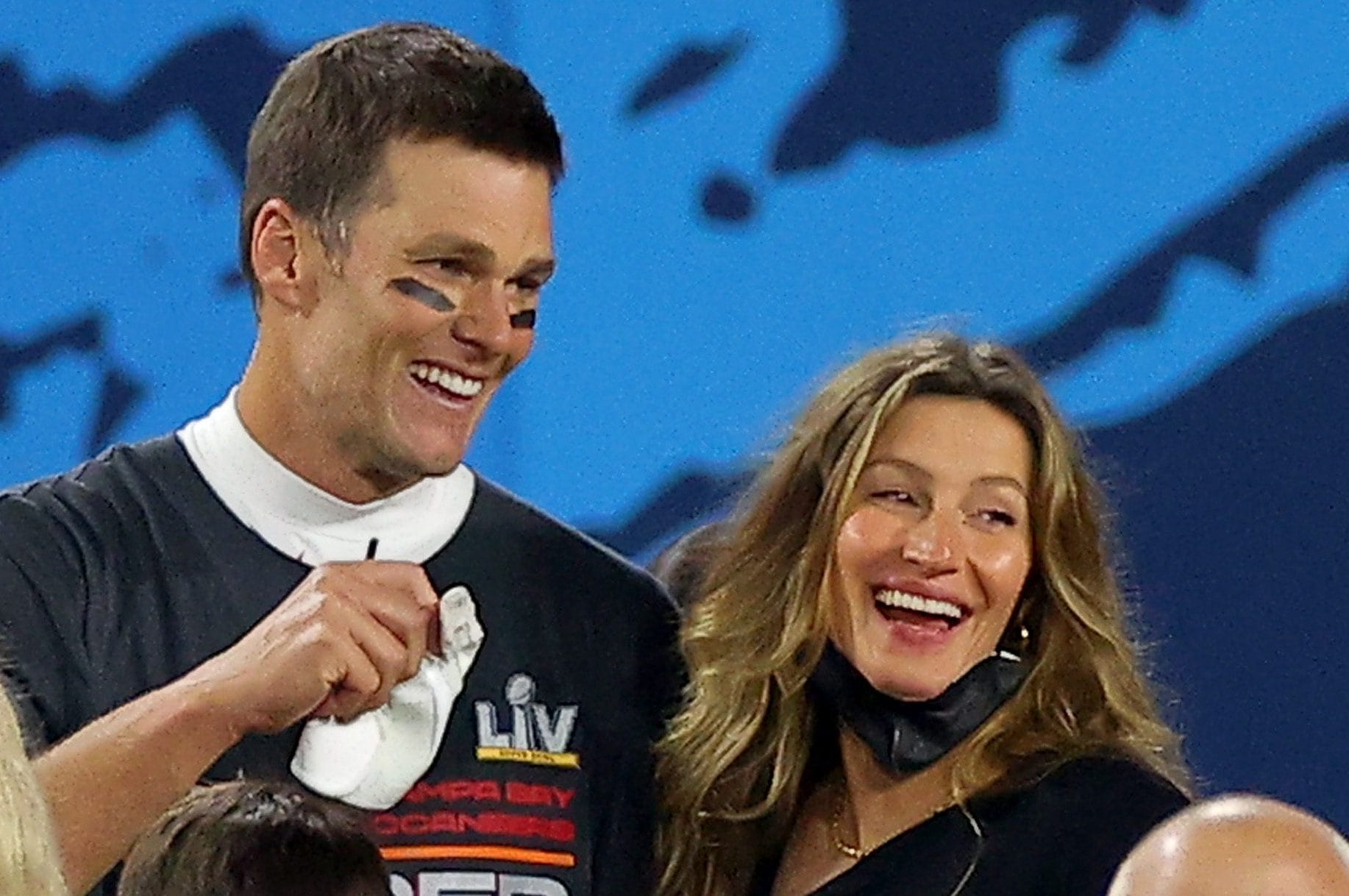 Tom Brady con l’ex moglie Gisele Bundchen