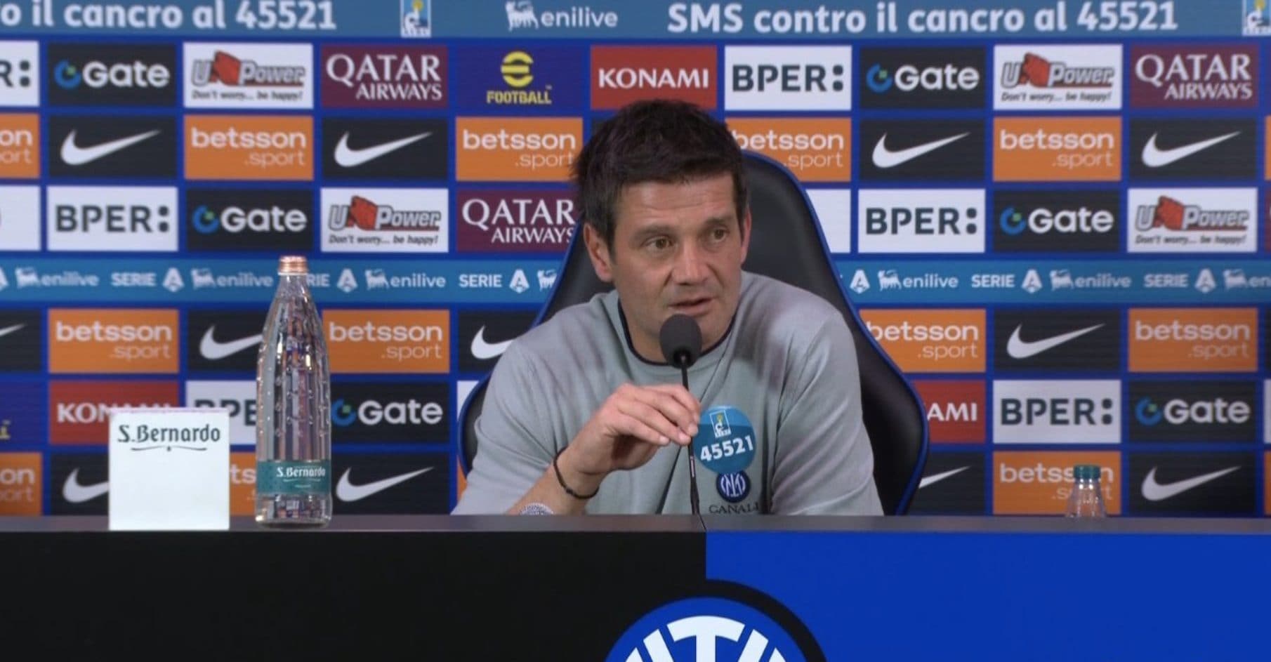 Chivu sconcertato da una domanda dopo Inter-Lazio, spiega e poi si ferma: "È meglio che sto zitto"