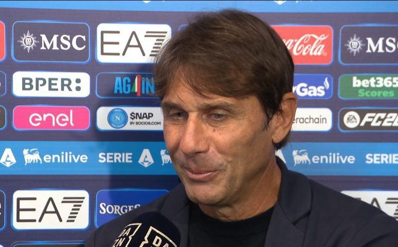 Conte si trattiene in conferenza dopo il Como: "Non faccio nomi altrimenti qualcuno si offende"