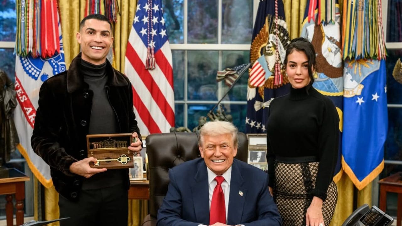 Donald Trump ha fatto un regalo eccezionale a Cristiano Ronaldo alla Casa Bianca: è per pochissimi