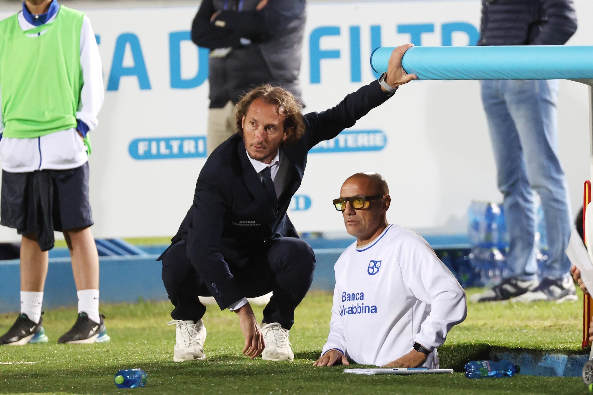 Aimo Diana e il suo vice Emanuele Filippini.