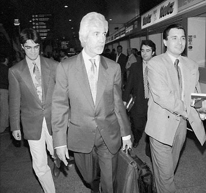 Federico Pastorello ad inizio carriera con il padre Giambattista.