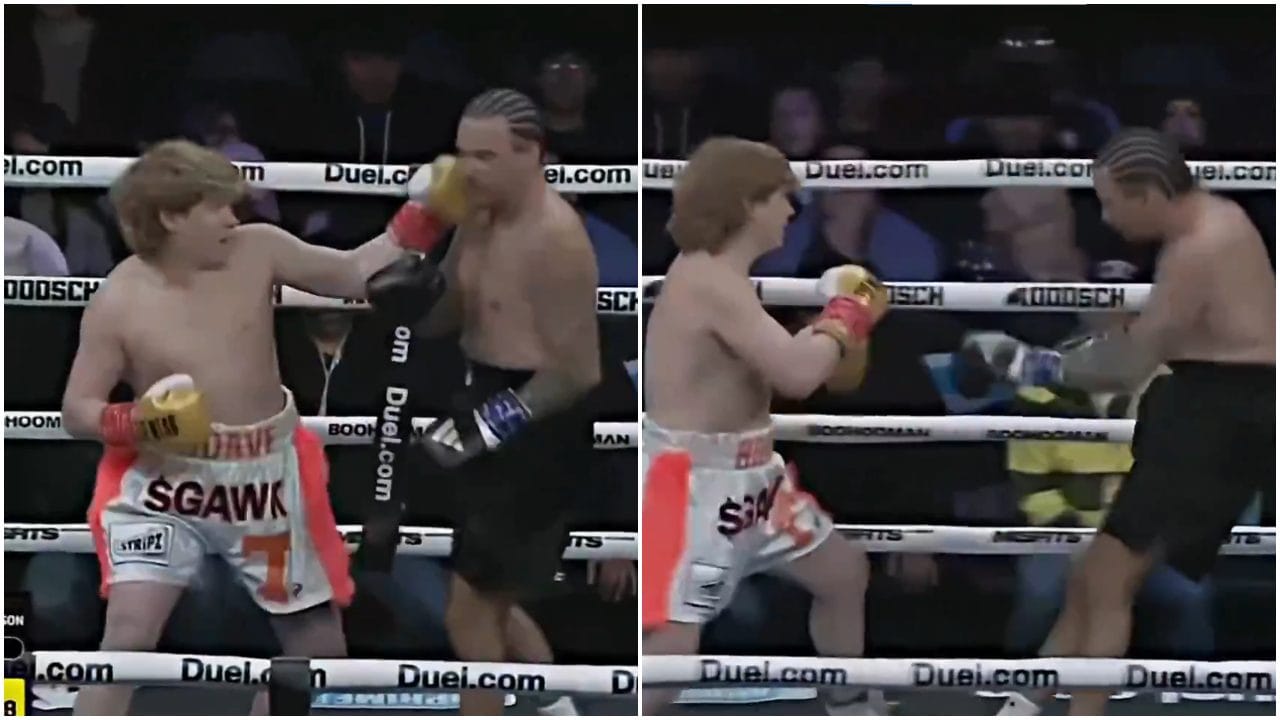 Il figlio di Rod Stewart esordisce nel pugilato, ma dura solo qualche secondo: KO devastante