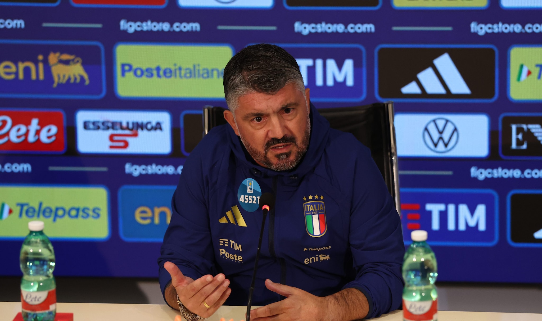 La reazione di Gattuso alla domanda sul Napoli di Conte: "Io ho lavorato per 19 mesi là..."