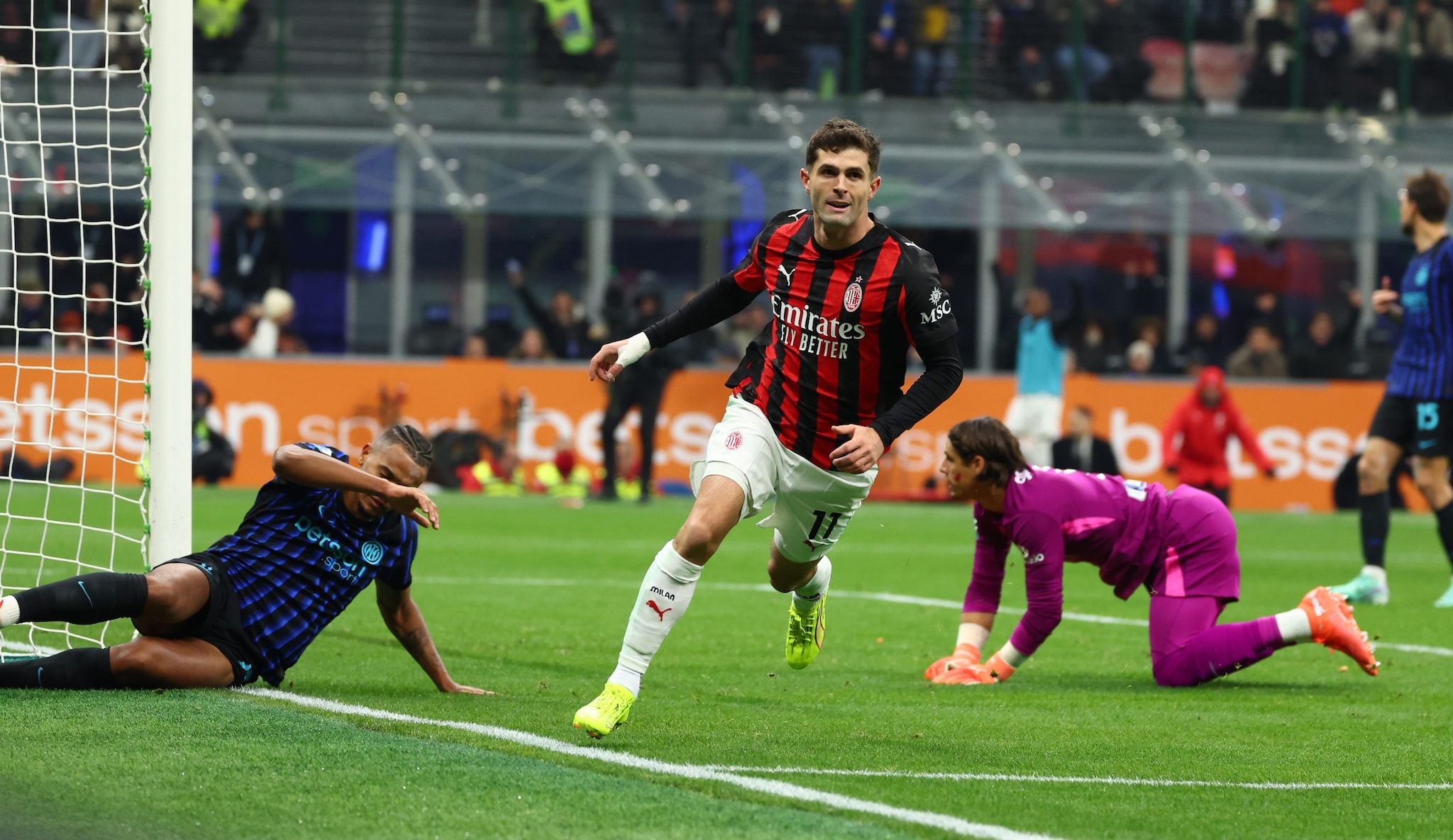 Inter-Milan 0-1, risultato finale della partita di Serie A: Pulisic porta i rossoneri al secondo posto