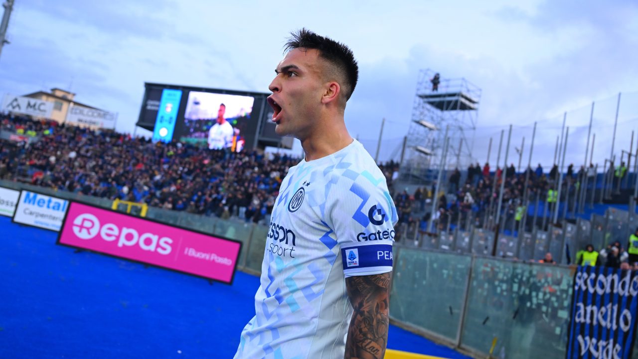 Lautaro trascina l'Inter a Pisa: doppietta del capitano, nerazzurri a un punto dal Milan capolista