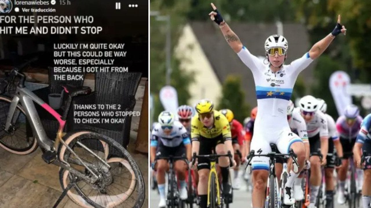 Lorena Wiebes investita da un'auto, bici distrutta: "Colpita da dietro, grazie a chi si è fermato"