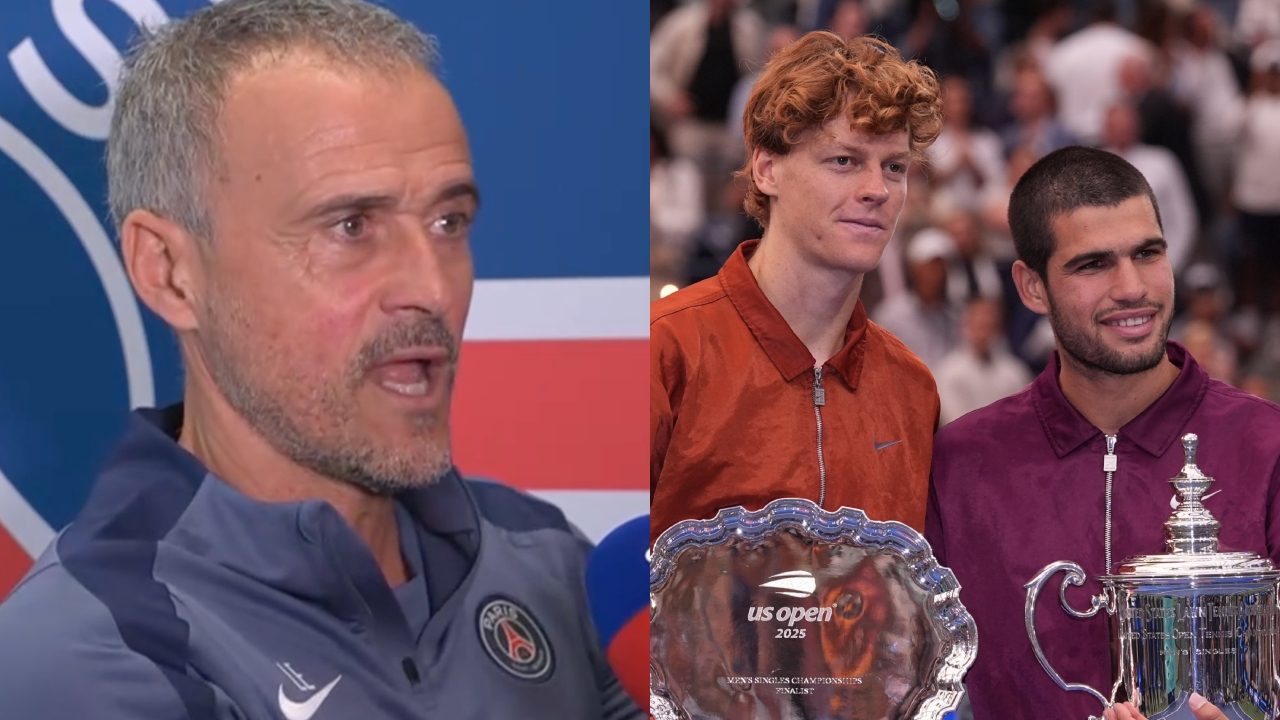 Luis Enrique usa Sinner e Alcaraz per spiegare come funziona la Champions per il PSG
