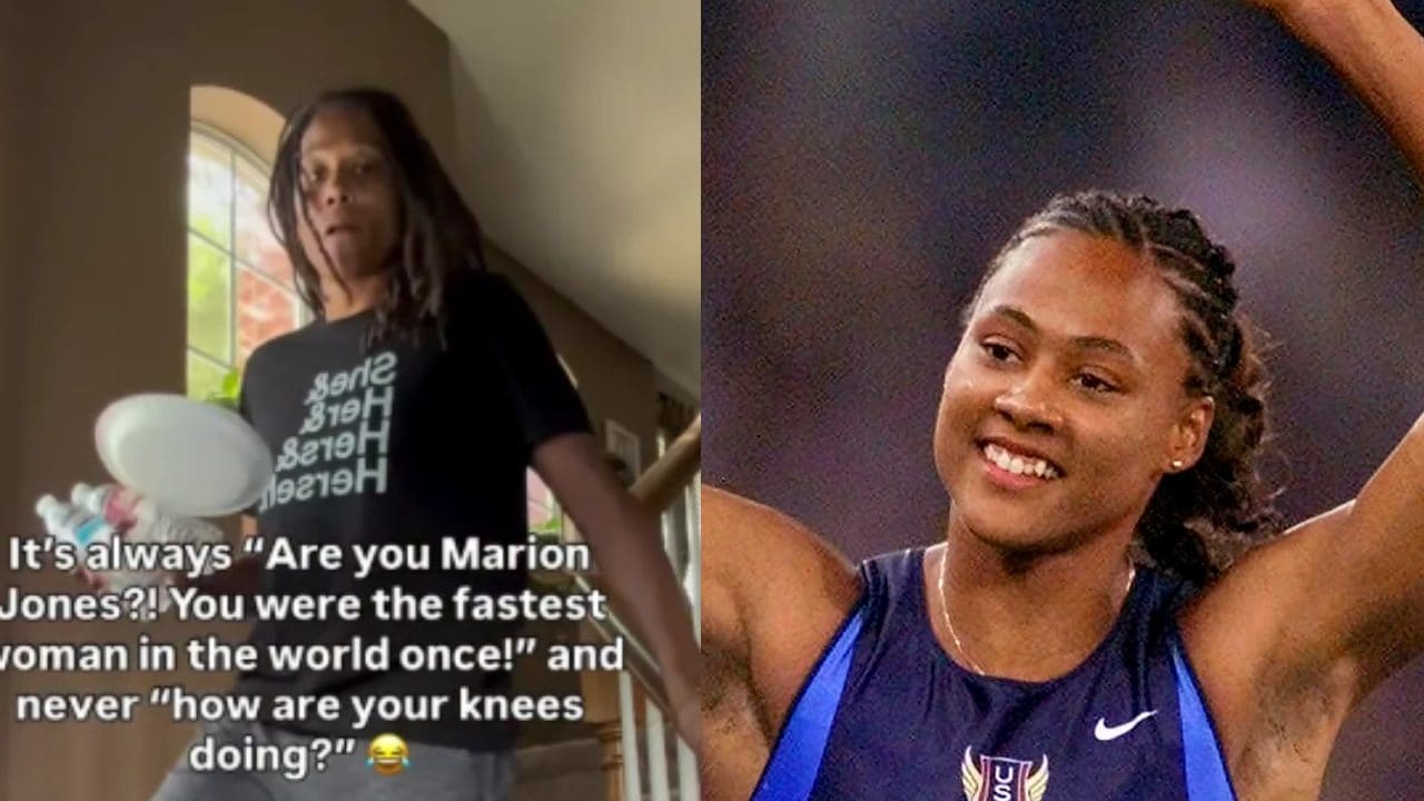 Marion Jones: "Le mie ginocchia sono appese a un filo". L'ex campionessa oggi fatica a fare le scale