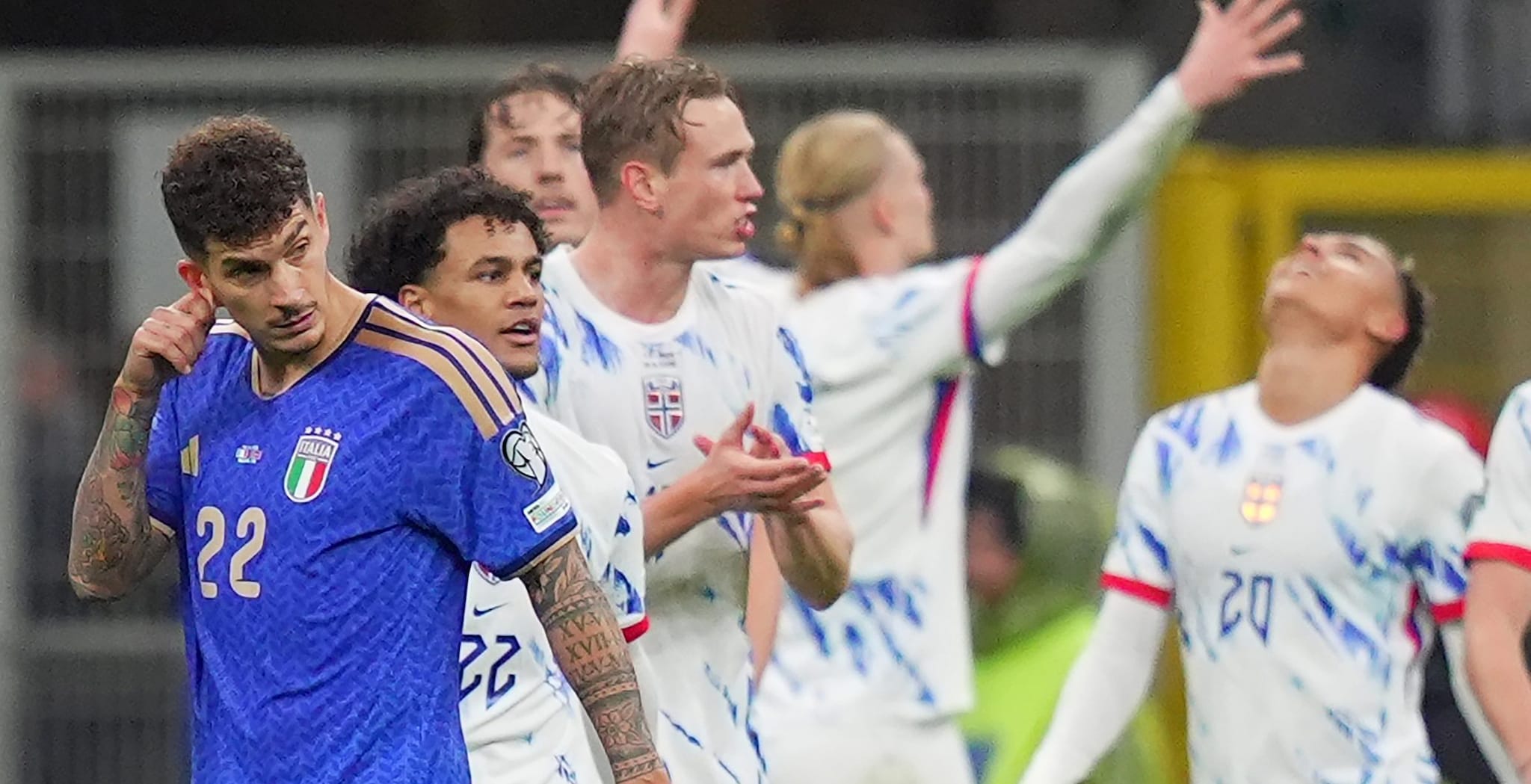 Perché l'Italia contro la Norvegia si è messa nei guai anche in caso di qualificazione ai Mondiali