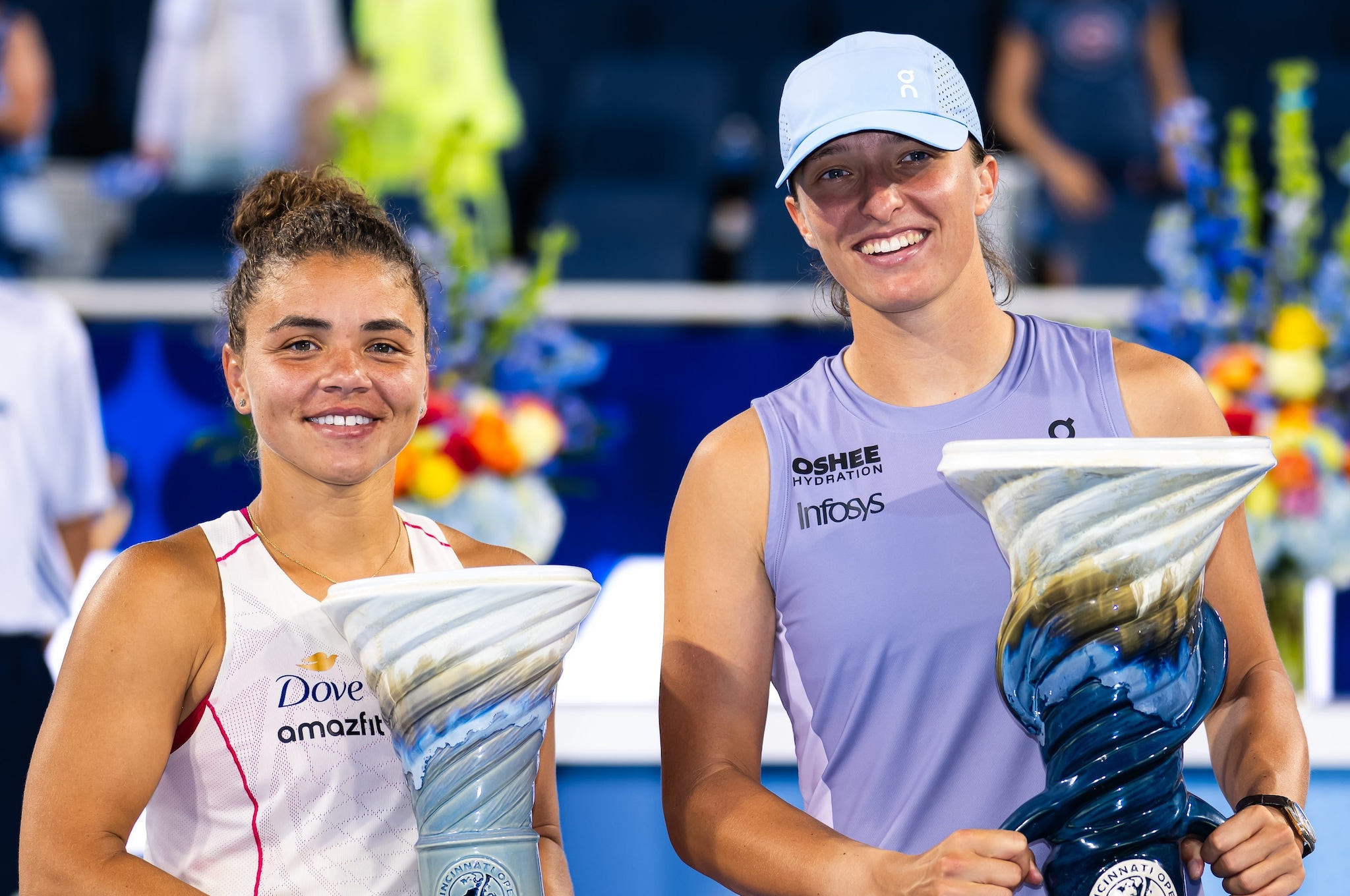 Jasmine Paolini dopo la finale persa con Iga Swiatek a Cincinnati: è un torneo WTA 1000, quindi rientra nell’obbligo di trasmissione in chiaro