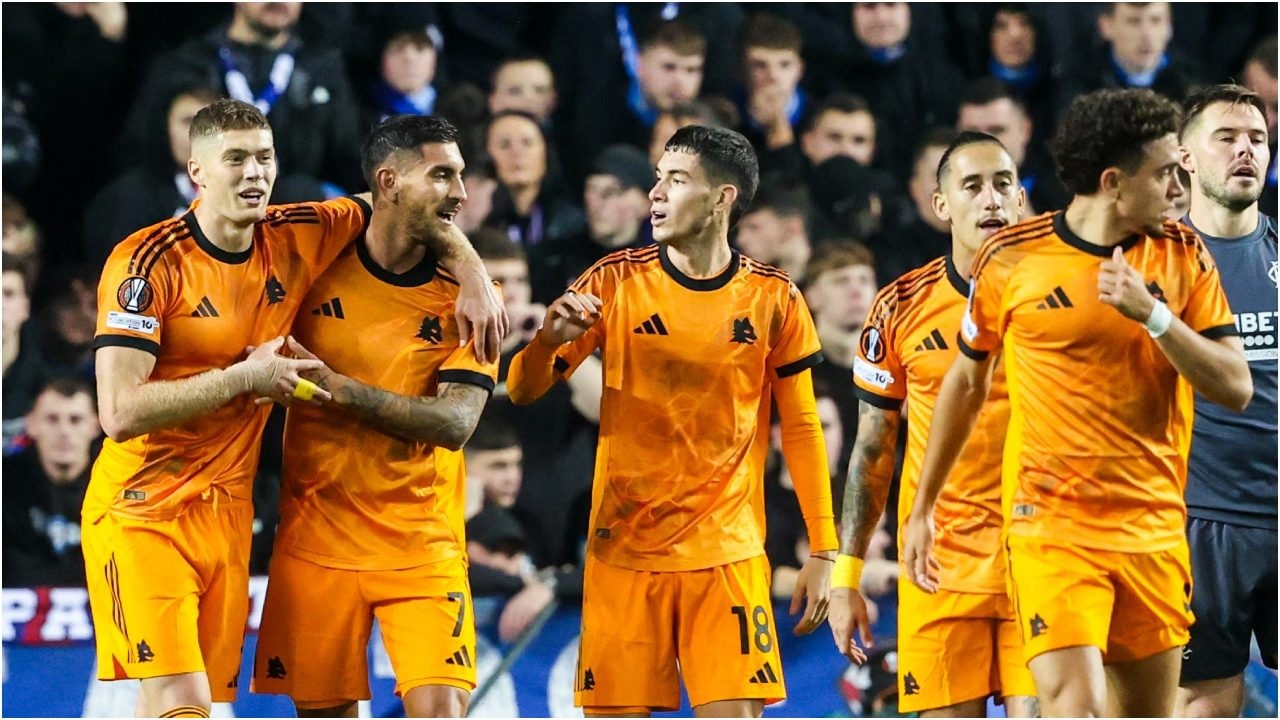 La Roma rialza la testa in Europa League, Rangers battuti 2-0: le firme di Soulé e Pellegrini