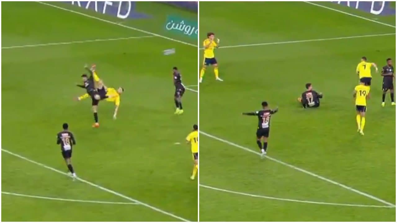 Cristiano Ronaldo segna un gol mostruoso, Joao Felix non riesce più a muoversi: è scioccato