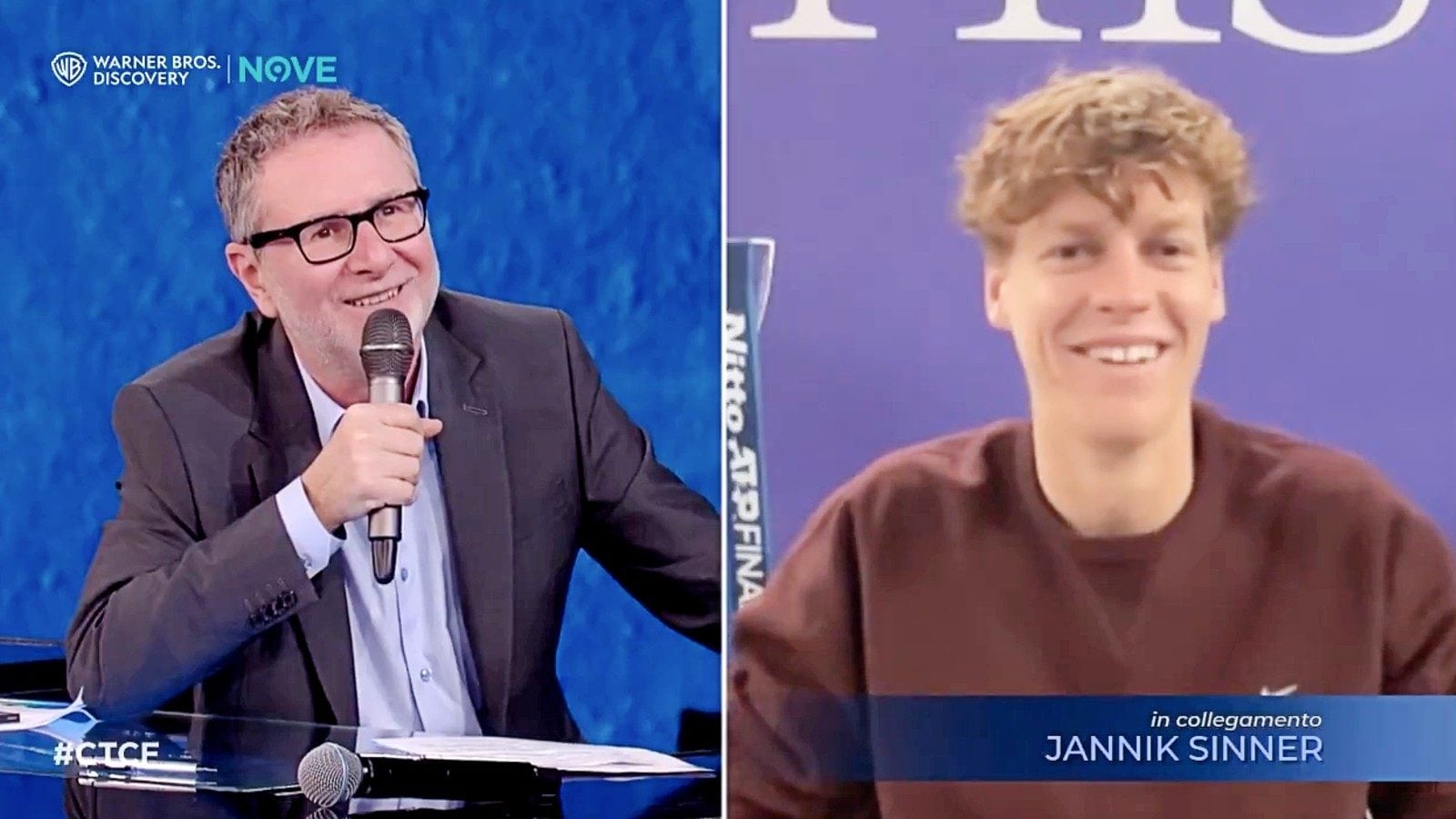 Sinner dice a Fazio cosa ha fatto negli spogliatoi dopo la festa alle ATP Finals: mentalità pazzesca