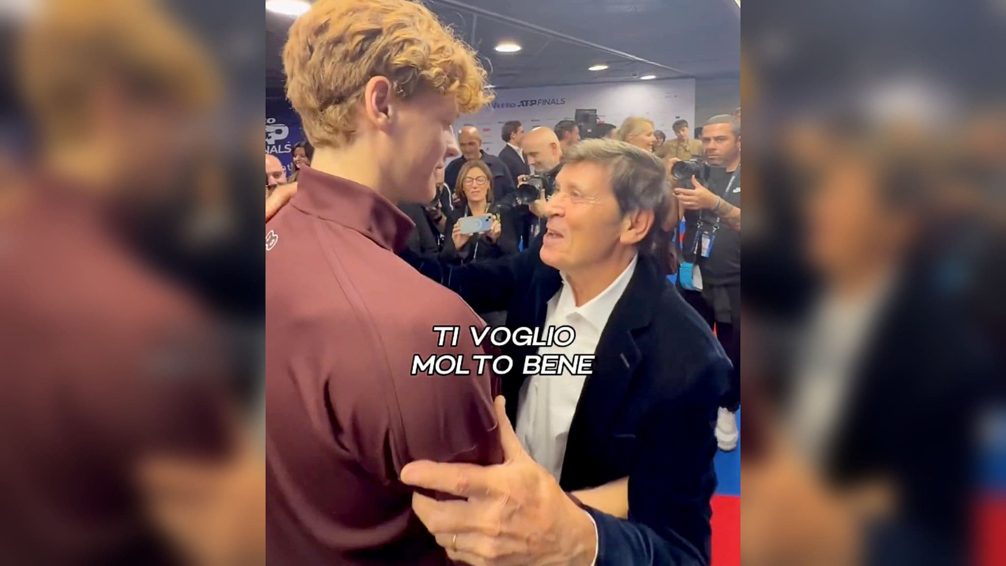 Gianni Morandi spiazzato da Sinner dopo la finale: "Mi hai ascoltato? Veramente? Ti voglio bene"