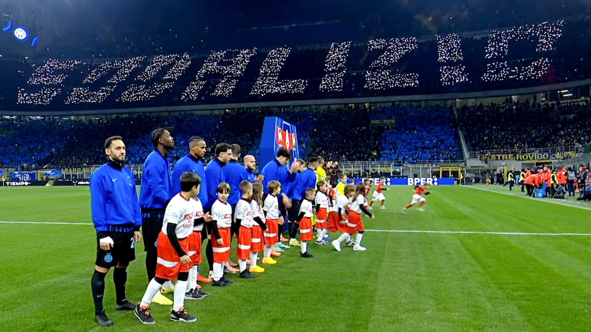 Messaggio nascosto contro l'Inter nella coreografia della Curva Sud: non è scritto solo "sodalizio"
