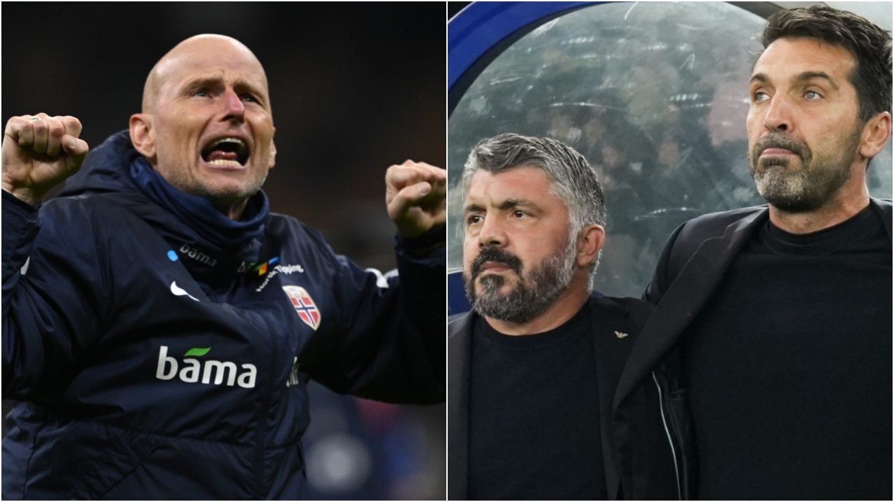 Il CT della Norvegia: "Ho chiesto scusa a Gattuso e Buffon per quelle scene selvagge. Hanno capito"