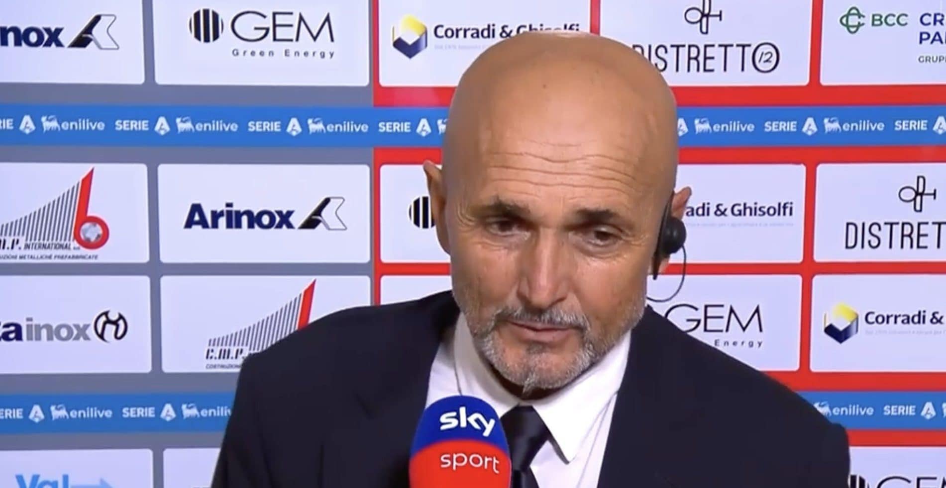 Spalletti stravolto in TV dopo il debutto sulla panchina della Juventus: "Sono già spalle al muro"