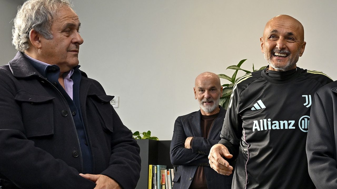 Perché c'era anche Pioli al centro sportivo della Juve insieme a Spalletti e tutta la squadra bianconera