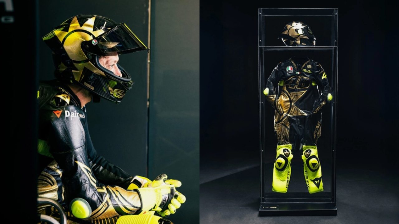 Valentino Rossi mette all'asta alcuni dei suoi cimeli più preziosi: è per una buona causa
