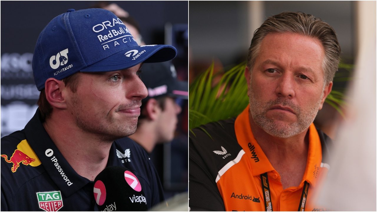 Zak Brown tira un'altra bordata a Verstappen: "Alla Red Bull si sottomettono, hanno paura di lui"