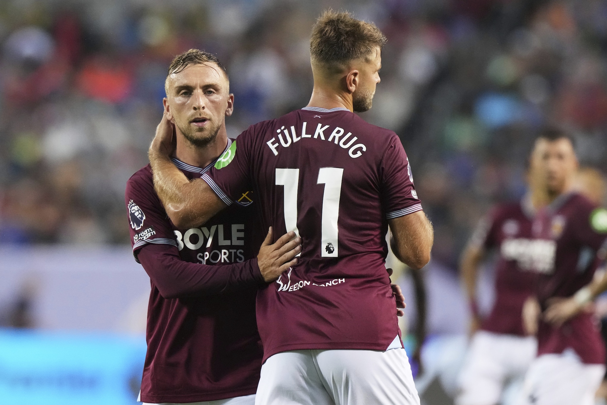 14 gol in 24 partite con la Germania per Fullkrug, che è attualmente in forza al West Ham.