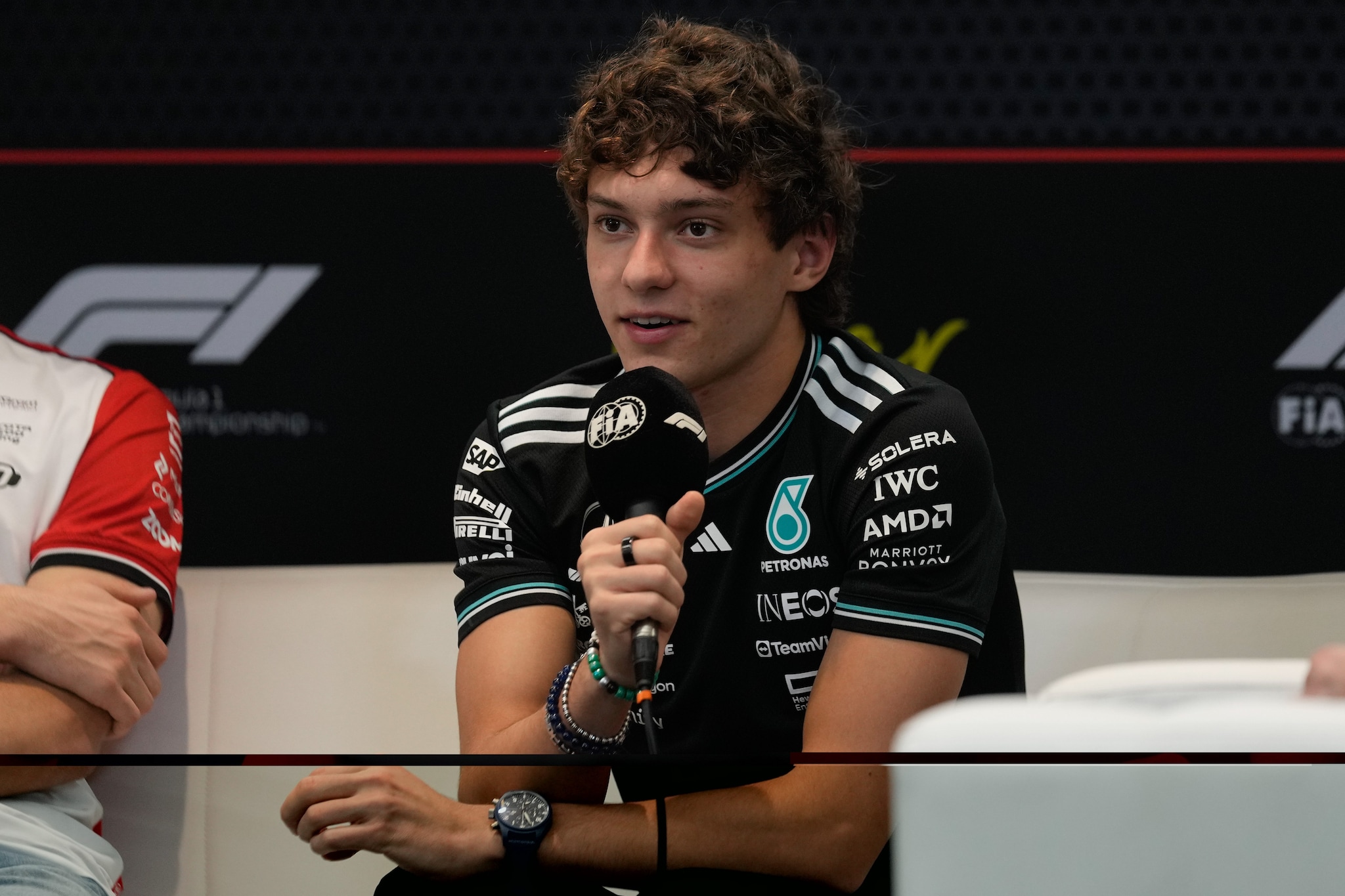 Kimi Antonelli è salito due volte sul podio nella prima stagione in F1 della sua carriera.