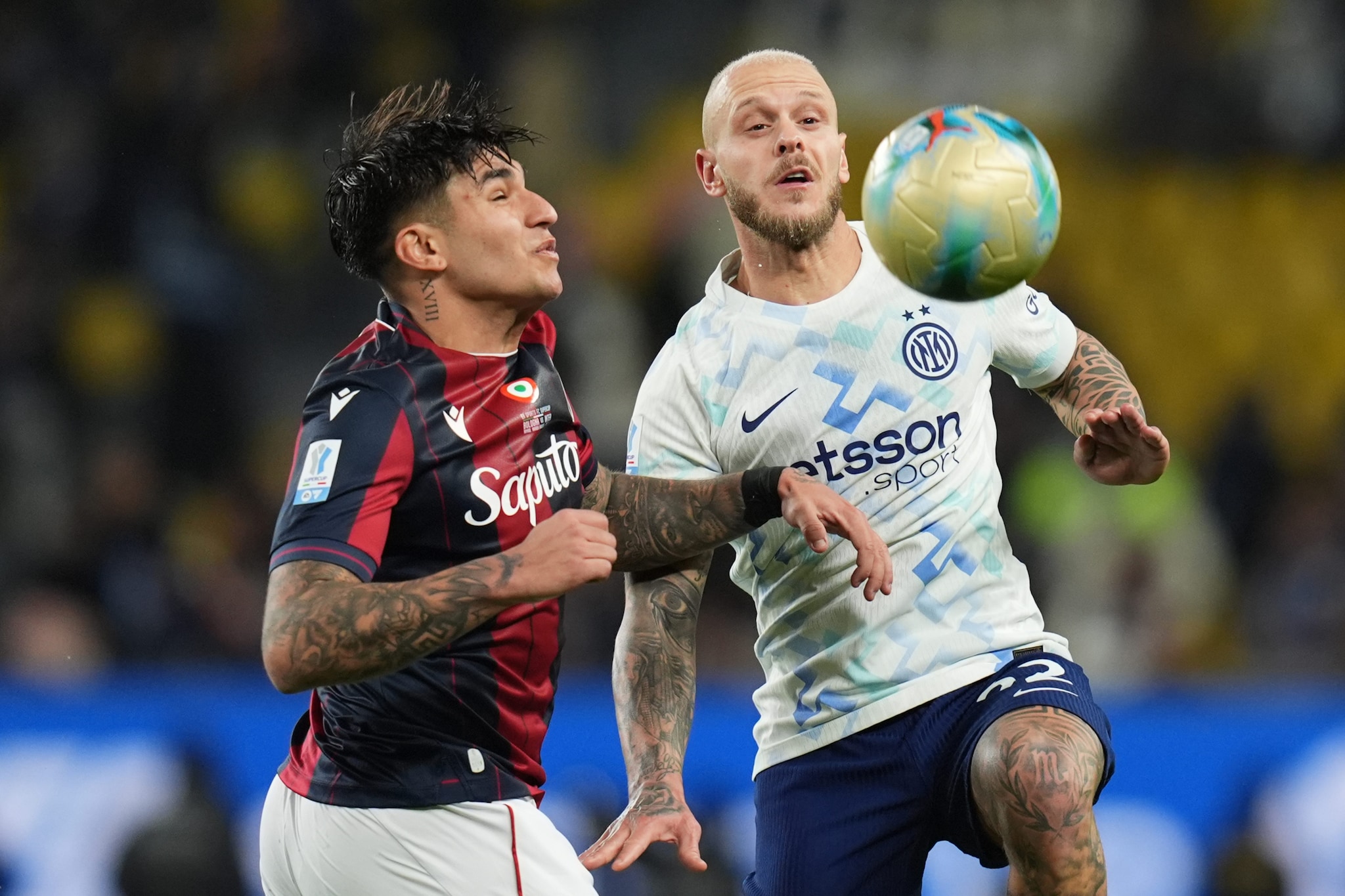 Bologna-Inter 1-1 (3-2 dcr), A-B 0-0, risultato finale della partita di Supercoppa: decisivo Immobile dal dischetto