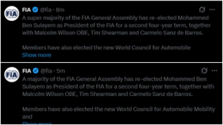 La FIA messa in imbarazzo dalla rielezione di Ben Sulayem a presidente ...