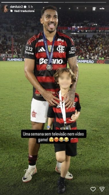 La risposta di Danilo a suo figlio Joao dopo la divertente intervista