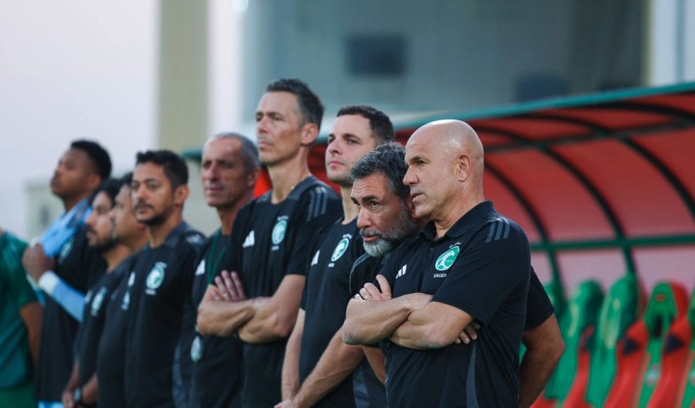 Doardo è il quarto da destra. Fa parte dello staff di Di Biagio nell’Under 23 dell’Arabia Saudita.