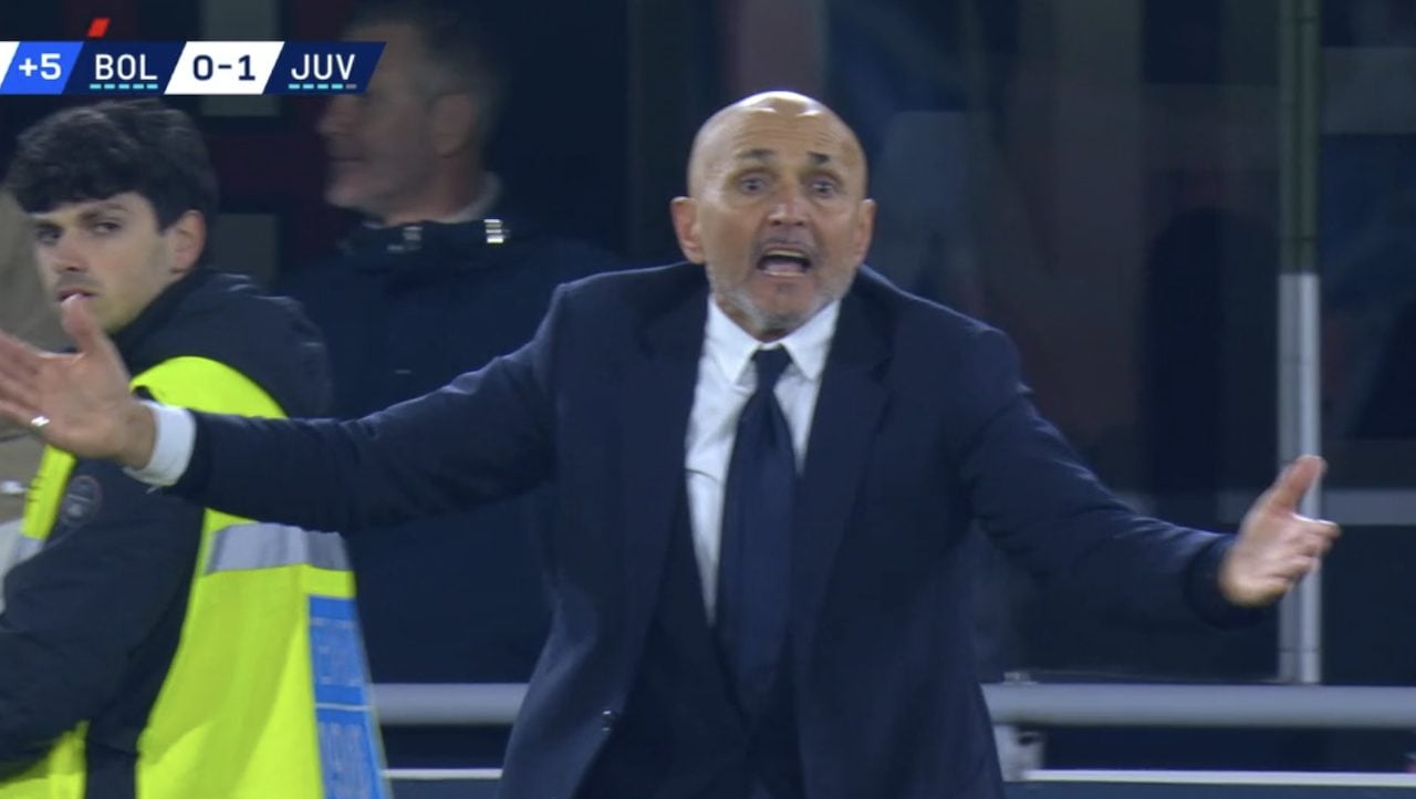 Spalletti indiavolato nel recupero di Juventus-Bologna: lo ha urlato tre volte, con chi ce l'aveva