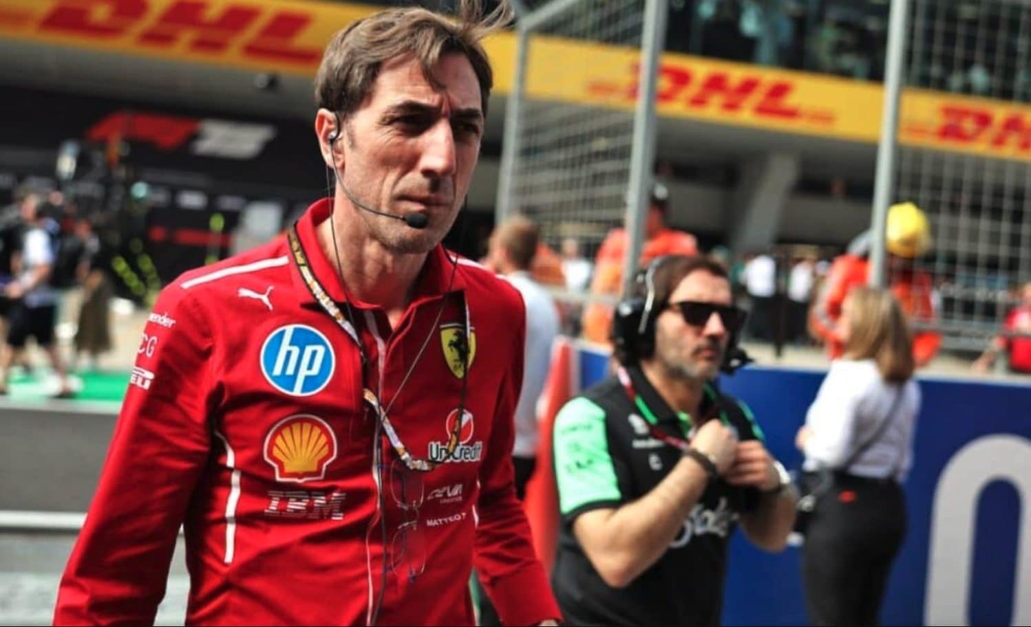 Matteo Togninalli, Head of track engineering della Scuderia Ferrari di Formula 1