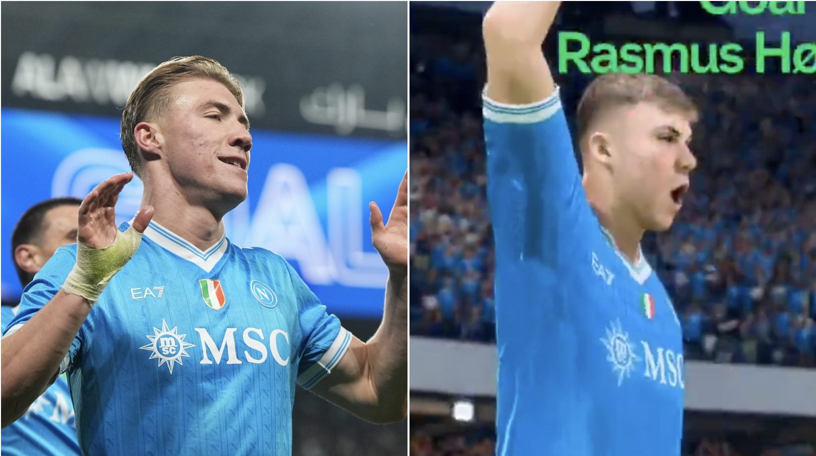 Hojlund pubblica un messaggio subito dopo Napoli-Milan, poi è costretto a cancellarlo controvoglia