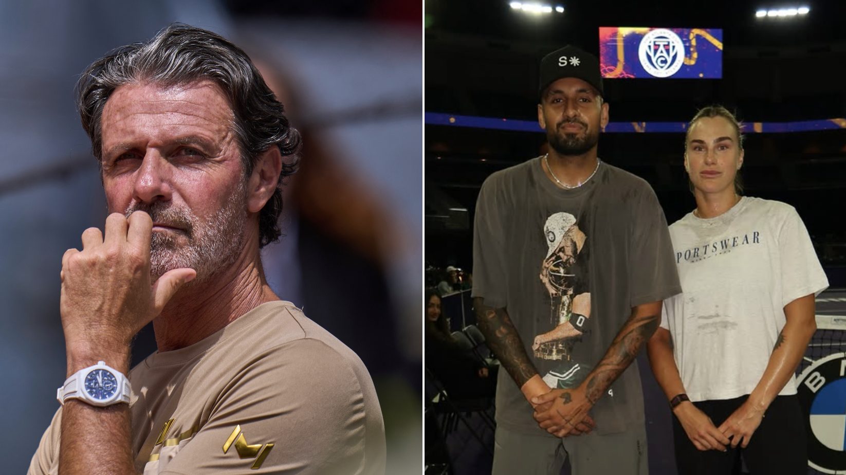 Mouratoglou indignato su Sabalenka-Kyrgios: "Questa volta ok, ma non lo facciano più"