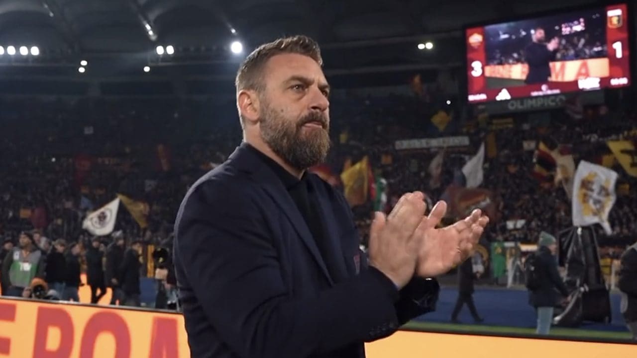 De Rossi e il tributo della Roma