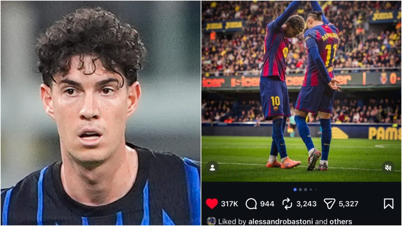 I like di Bastoni ai post che parlano del suo trasferimento al Barcellona stanno diventando virali