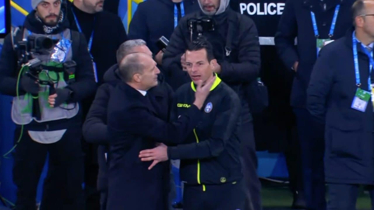Il Napoli attacca Allegri: "Aggressione fuori controllo a Lele Oriali davanti a decine di persone"