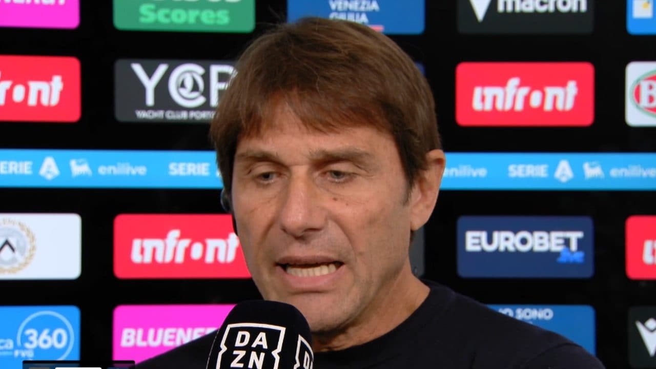 Conte ha spiegato il problema del suo Napoli: "Alcune cose sono sotto gli occhi di tutti"