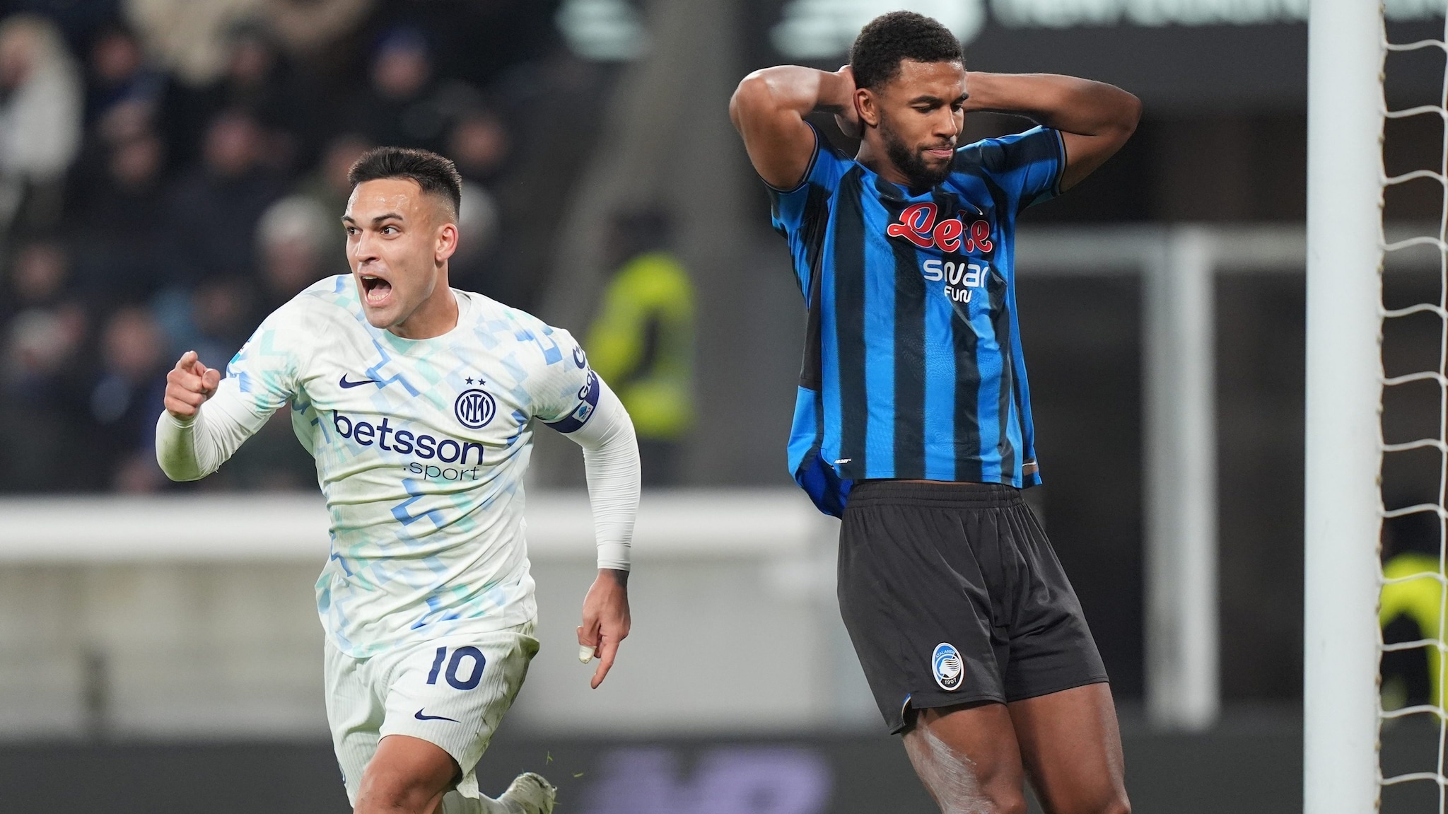 Lautaro riporta l'Inter in testa alla classifica: basta il suo gol per battere l'Atalanta